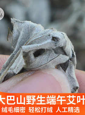 大巴山野生端午节艾叶泡脚澡药包艾草叶八味草本暖宫祛寒祛湿足浴