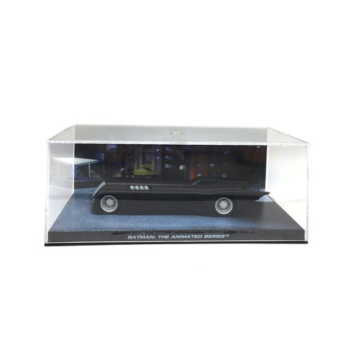 1：43Eaglemoss正版dc comics batman动漫合金蝙蝠车场景模型