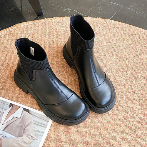 切尔西短靴新款马丁靴瘦瘦靴