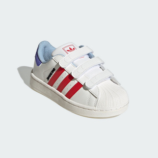 百搭舒适休闲鞋 Adidas阿迪达斯男小童鞋 鞋 经典 JR8002 贝壳头运动鞋