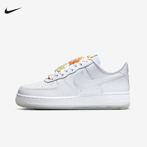 Nike耐克夏新款女鞋Air force空军一号板鞋休闲鞋IB8875-111