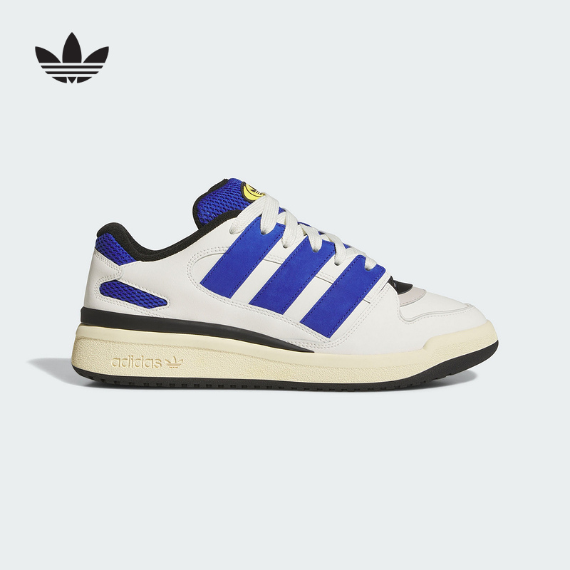 adidas阿迪达斯三叶草篮球风板鞋25夏FORUM2000男女运动鞋JI3276