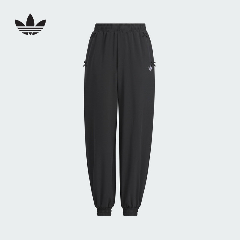 Adidas阿迪达斯女大童新款百搭三叶草运动休闲长裤舒适裤子KG6614,童装/婴儿装/亲子装,裤子,淘宝优惠券,粉丝福利购,淘宝优惠卷