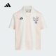 夏新款 女大童短袖 POLO衫 adidas阿迪达斯速干凉爽半袖 上衣 JM3433