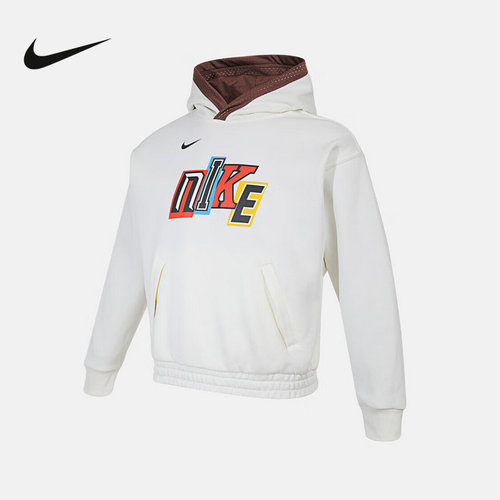 Nike耐克童新款时尚运动休闲舒适百搭卫衣连帽套头衫IO7909-047