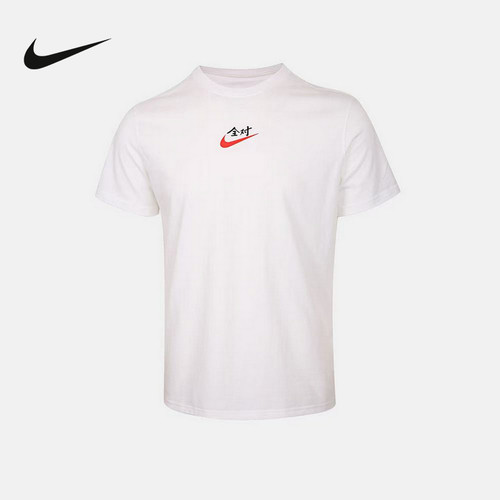 Nike耐克男女童考试全对运动T恤舒适百搭短袖针织衫IV2633-100