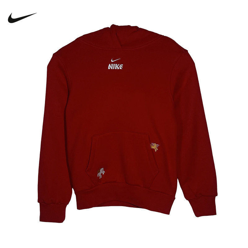 NIKE耐克Jordan卫衣童装26春季新款红色针织运动套头衫IU5339-657,童装/婴儿装/亲子装,卫衣/绒衫,淘宝优惠券,粉丝福利购,淘宝优惠卷