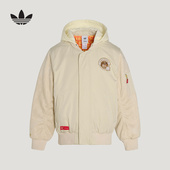 Adidas阿迪达斯2026春小童三叶草迪士尼联名棉服新年款 外套KS3161