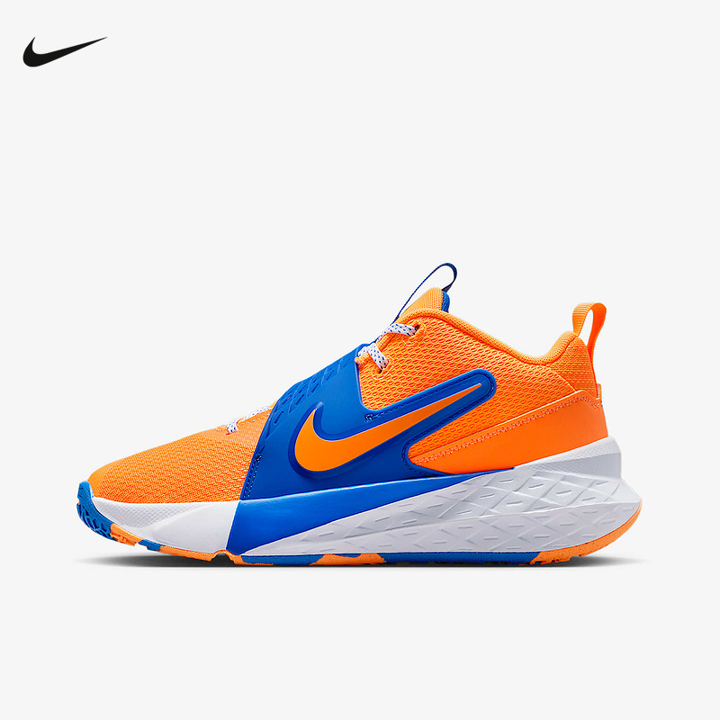 Nike耐克男女儿童鞋TEAM HUSTLE D 12大童实战篮球鞋HF6279-800