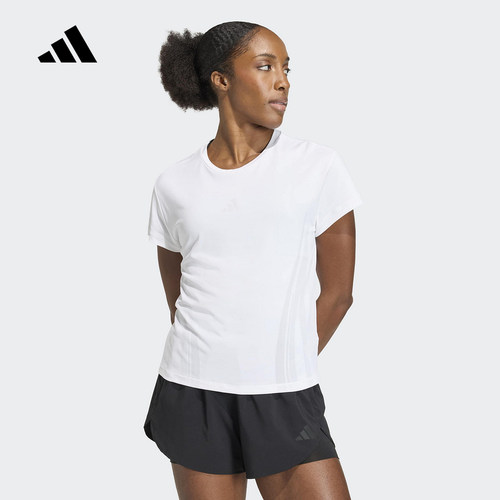 adidas阿迪达斯半袖2026夏女凉感速干运动健身休闲短袖T恤KS8952