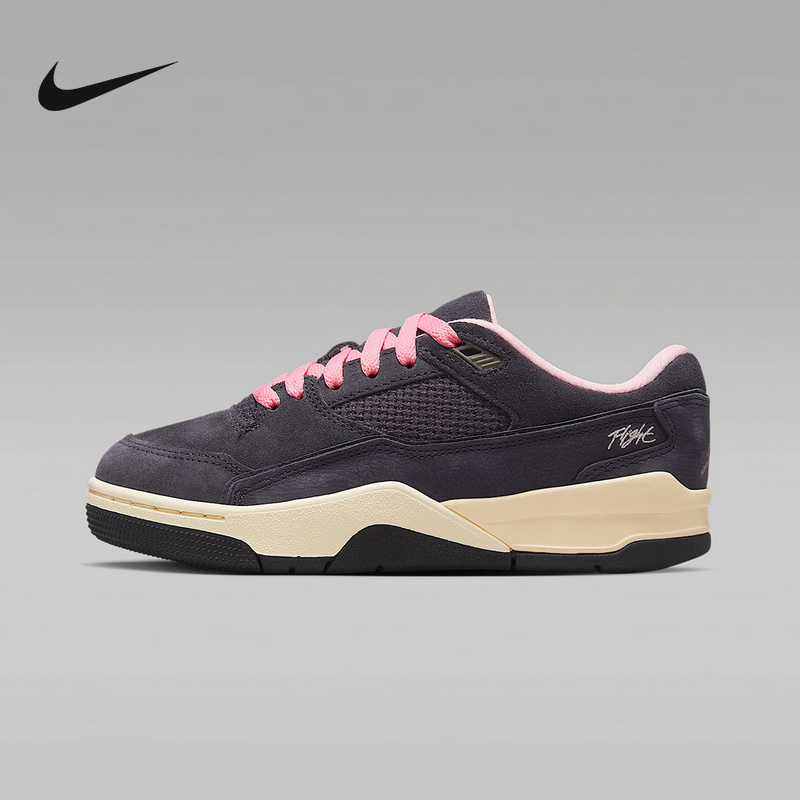 Nike耐克童新款舒适JORDAN FLIGHT COURT运动鞋篮球鞋HF3333-012