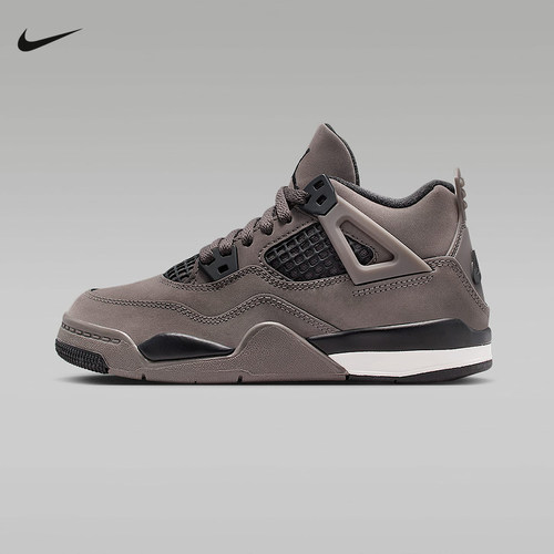 Nike耐克2026春新款小童Jordan 4 Retro PS运动篮球鞋IB4388-200
