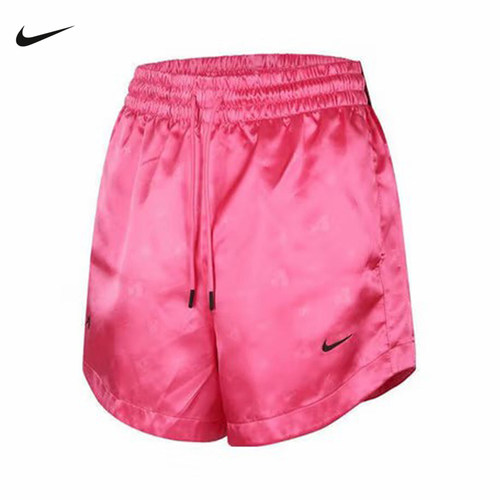 NIKE耐克阿贾AJA女子宽松篮球短裤夏季新款粉色运动裤HM8081-684