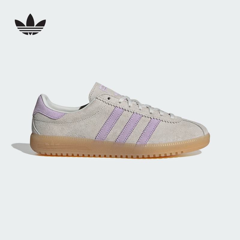 adidas阿迪达斯德训T头鞋2025秋女BERMUDA海岛风三叶草板鞋JS3975