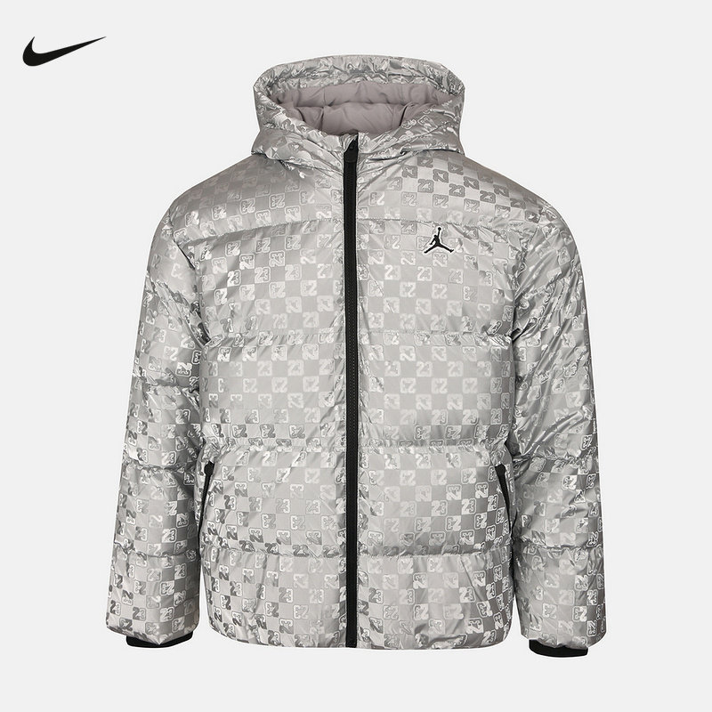 NIKE耐克男女童装羽绒服冬季印花短款保暖连帽夹克外套IO6195-095,童装/婴儿装/亲子装,羽绒服,淘宝优惠券,粉丝福利购,淘宝优惠卷