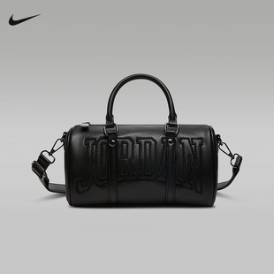JORDAN耐克新款单肩包打孔迷你行李包可调节肩带手拎包IR8411-010