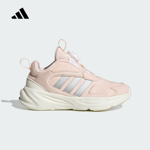 Adidas阿迪达斯25新款女小童加绒保暖OZELLE旋钮运动休闲鞋HP3629