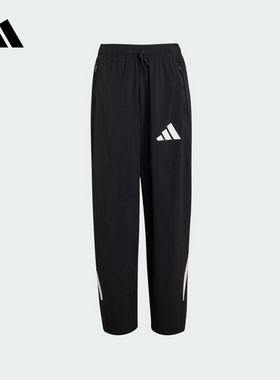Adidas阿迪达斯男大童休闲时尚舒适百搭潮流户外运动长裤JN8952