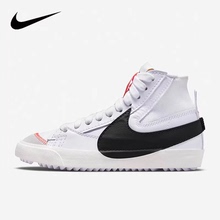 nike耐克BLAZER女鞋2025春季新款高帮开拓者运动滑板鞋DQ1471-100