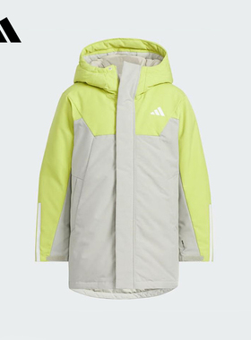 adidas阿迪达斯儿童JK L PARKA DOWN运动休闲保暖羽绒服KC5410