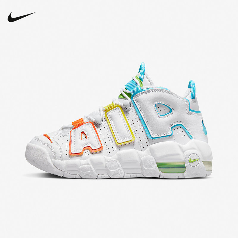 Nike耐克女鞋大AIR篮球鞋MORE UPTEMPO大童运动篮