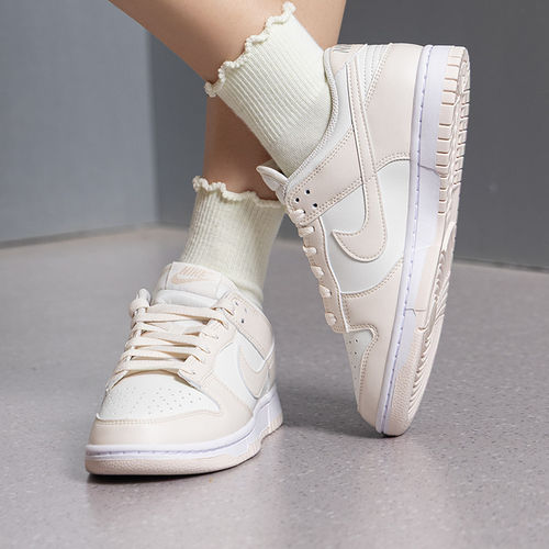 Nike耐克女鞋休闲鞋DUNK粉白轻便低帮复古板鞋运动鞋 IM6572-105
