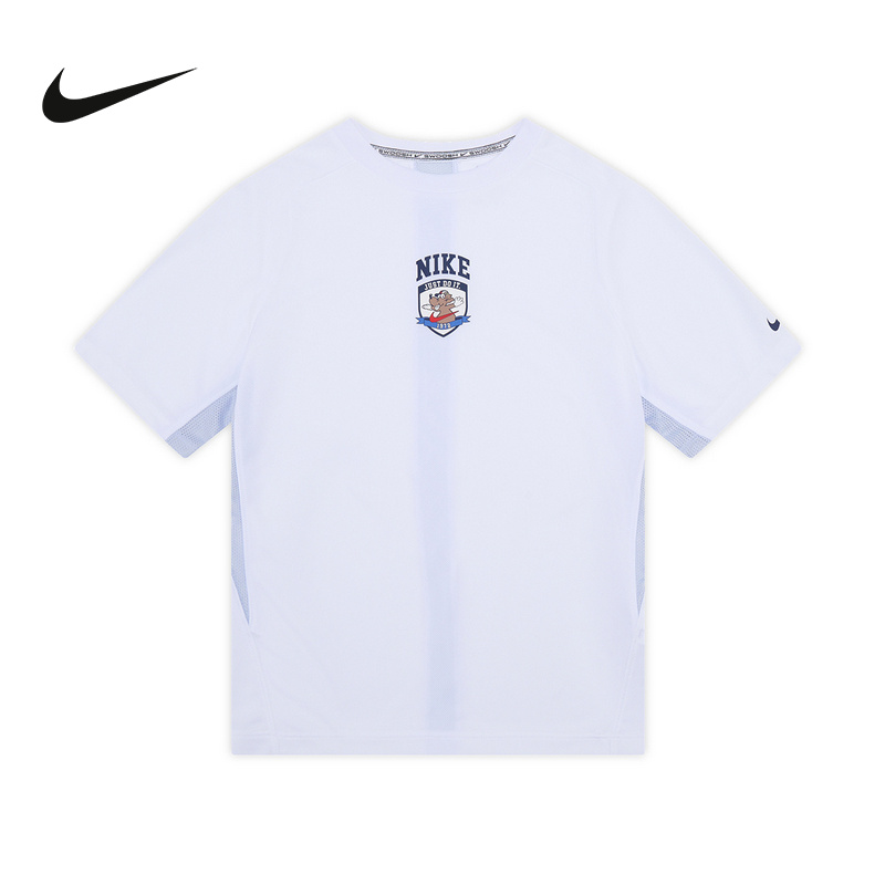 NIKE耐克大童2025秋新款K NK DF MULTI运动休闲短袖T恤II0477-100