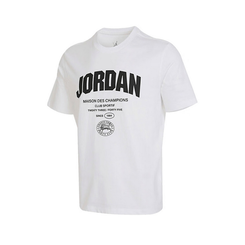 Nike耐克2025夏季男子JORDAN运动训练休闲圆领短袖T恤FZ1926-100