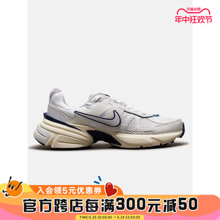 复古厚底老爹鞋 102 机能跑步鞋 RUN 黑灰 V2K FD0736 Nike耐克女鞋