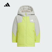 DOWN Adidas阿迪达斯男小童新款 休闲LK PARKA运动羽绒服KC5413