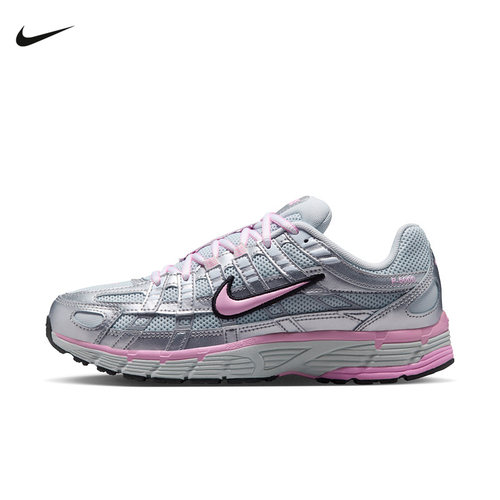NIKE耐克女鞋P-6000网面透气运动鞋复古跑鞋休闲老爹鞋BV1021-020