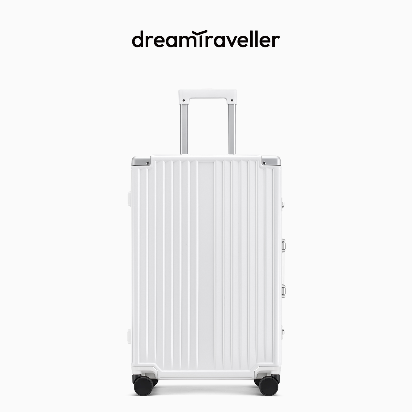 高颜值铝框拉杆箱梦旅者万向轮