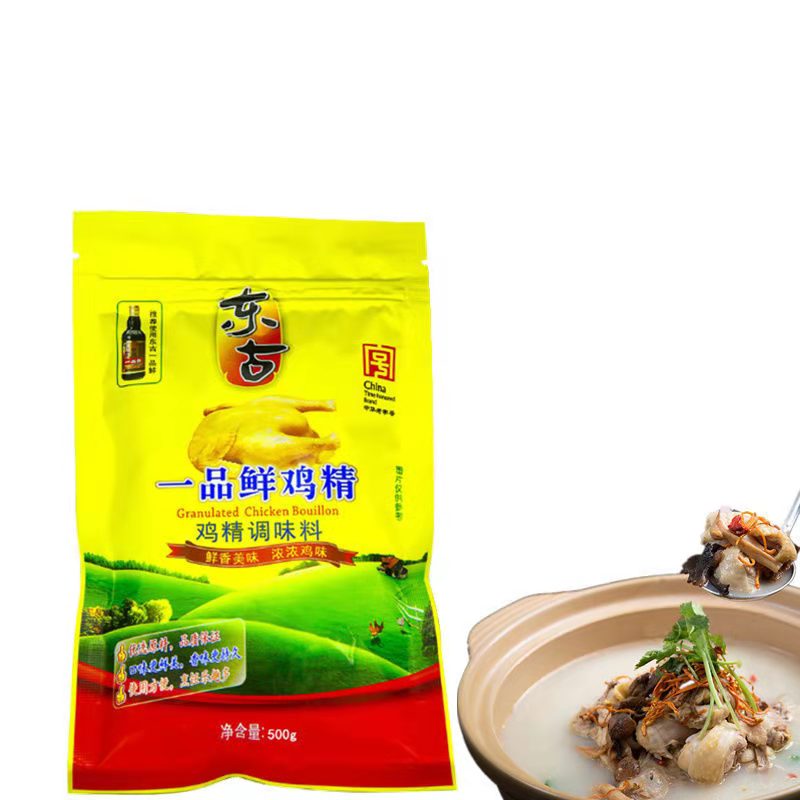 东古一品鲜鸡精500g包炒菜煲汤麻辣烫凉拌腌肉火锅卤煮调美味食品
