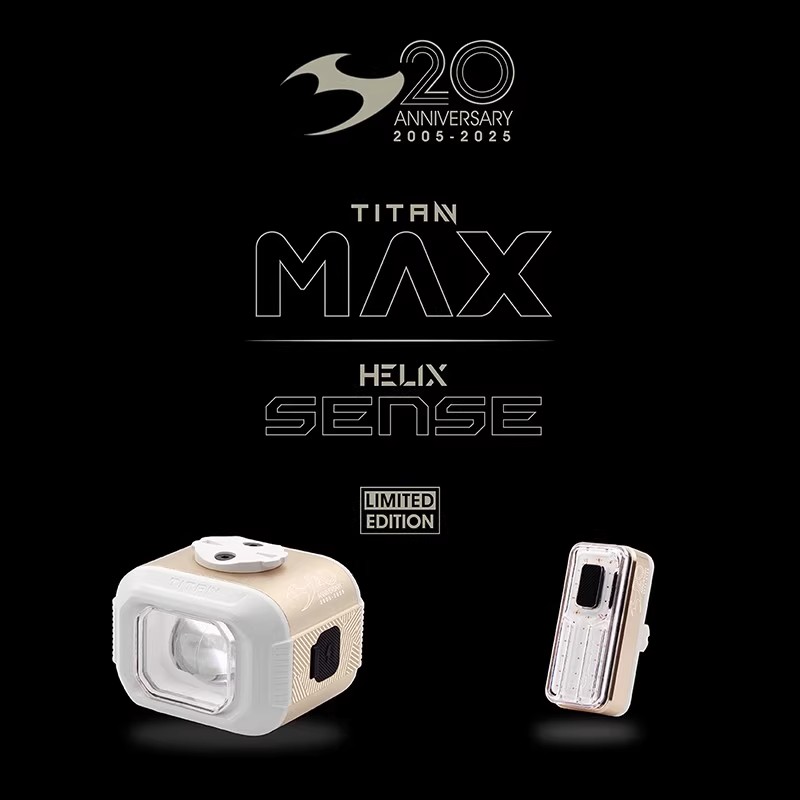 明升铂20周年纪念版自行车前灯