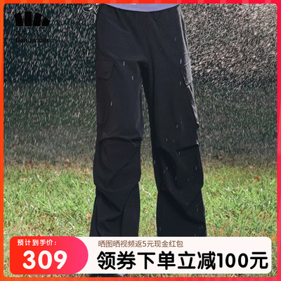 蕉下防晒软壳裤凉感女户外防风防泼水降落伞兵裤登山裤春夏冲锋裤