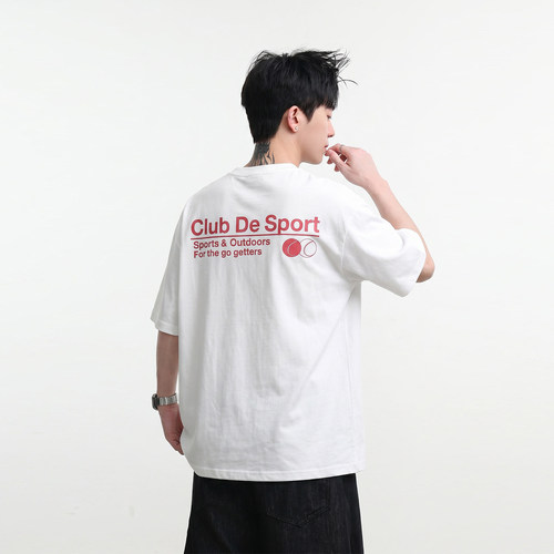 学院风cityBoy短袖T恤