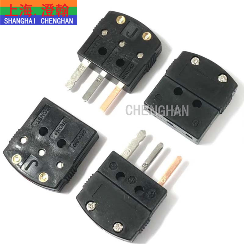 合柔MTP-J-MF三芯热电偶插头