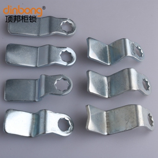 dinbong 705锁片 电器箱三角锁 配电箱开关柜门锁 链接只出售锁片