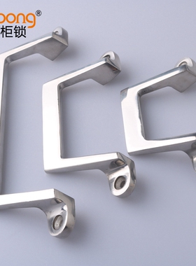 304不锈钢重型把手LS211机械设备承重弓形拉手电箱柜提手橱柜拉手