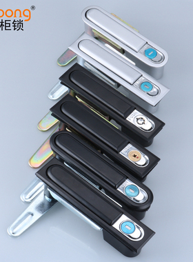 dinbong MS818-6电柜箱锁 MS480配电柜平面锁MS490开关电器控制柜