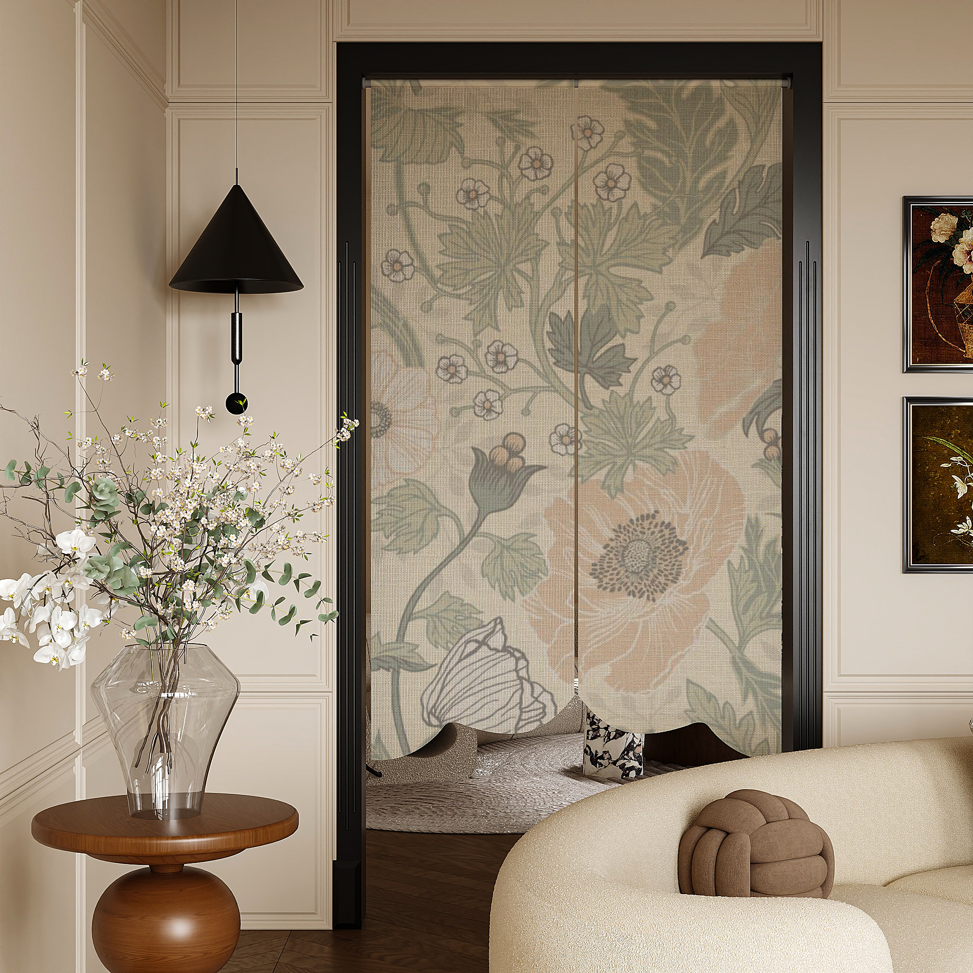 门帘隔断帘门帘遮挡帘厨房试衣间