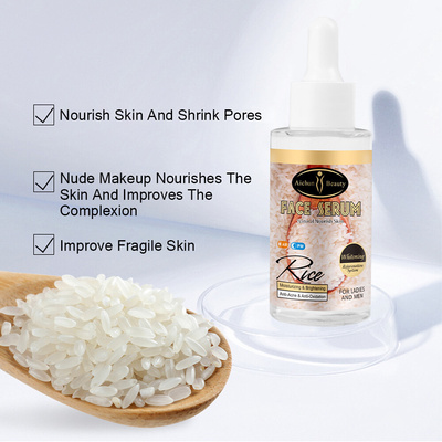 RICE FACE SERUM NATURAL NOURISH and moisturize RICE
