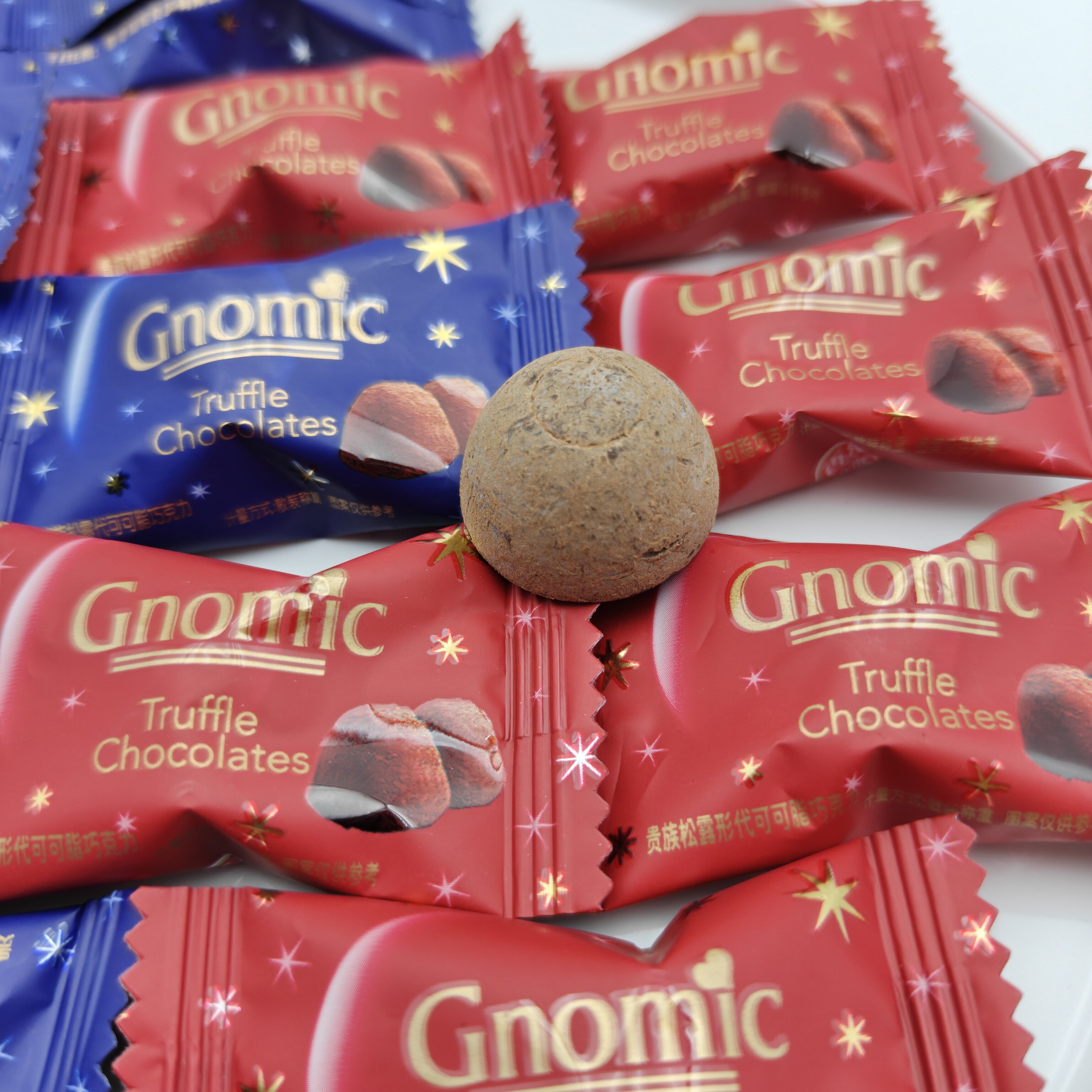 香港瑞妮贵族松露代可可脂巧克力散装休闲零食结婚庆喜糖果年货