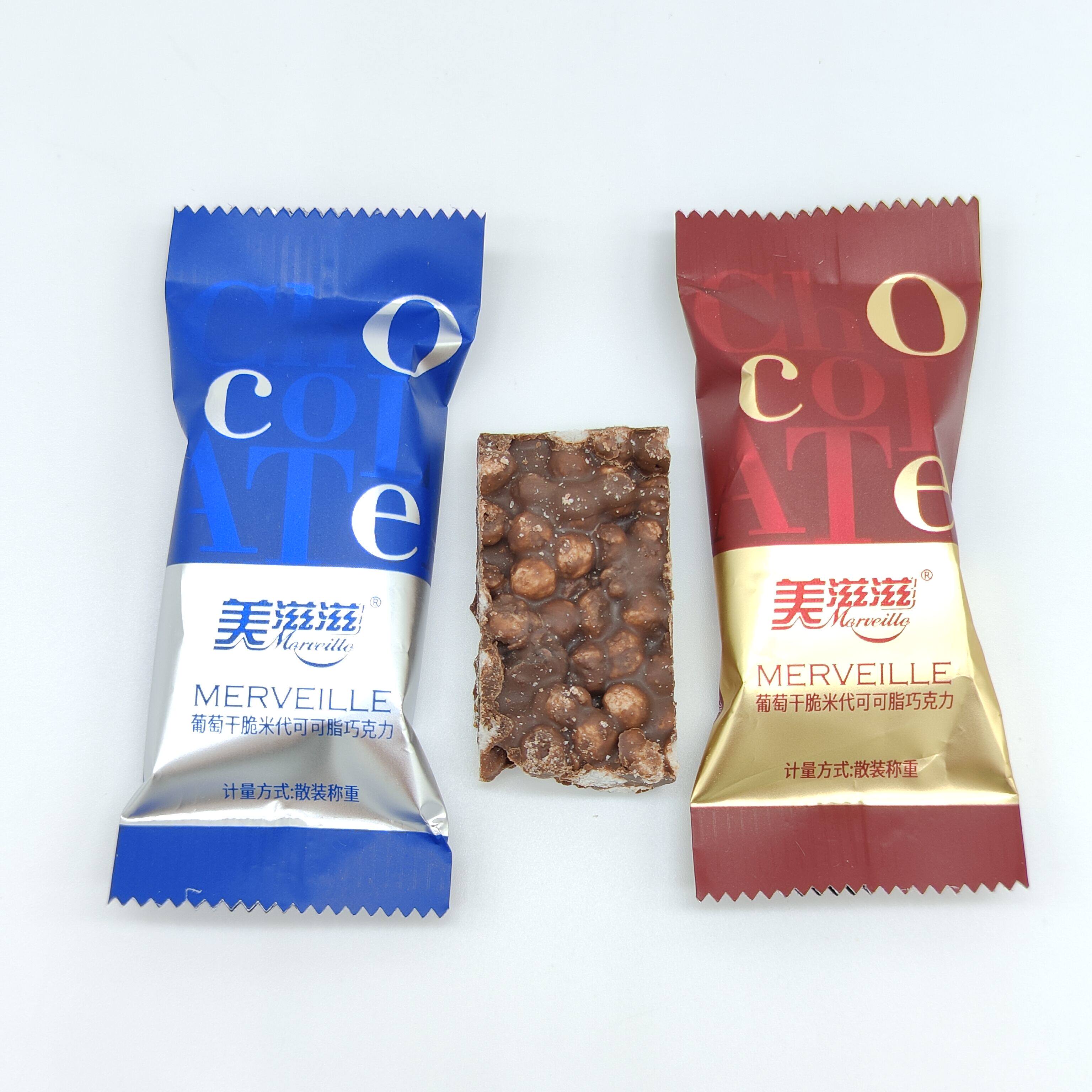 金帝美滋滋葡萄干脆米代可可脂巧克力散装休闲零食结婚喜糖伴手礼