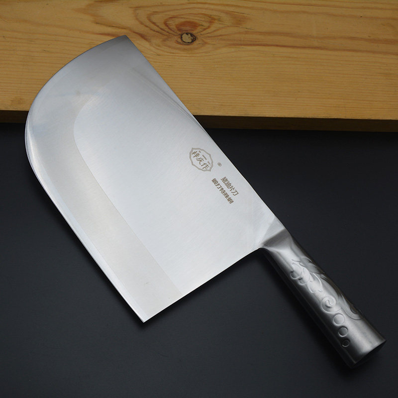 锋利耐用猪肉刀梓庆作钼钒钢中式