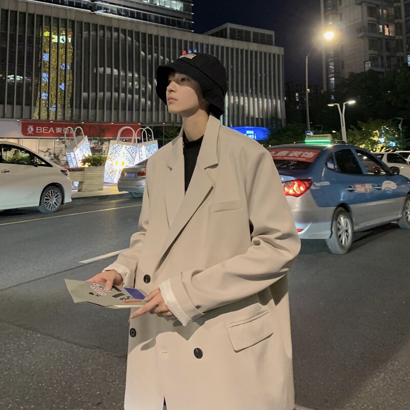 XZ216-XZ82-P85【西装】21男新便服单西秋冬外套平领双排扣z控98,男装西服套装,星座716-5（原216-1）