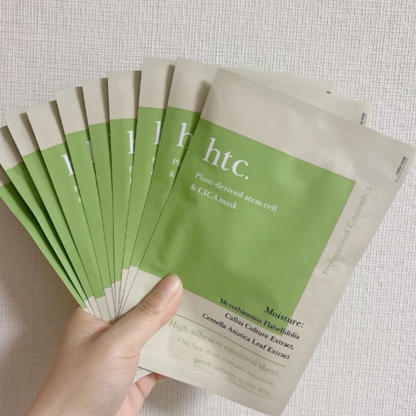 保税区 日本 htc复活草面膜30ml/枚积雪草舒缓补水1枚/5枚/10枚图片