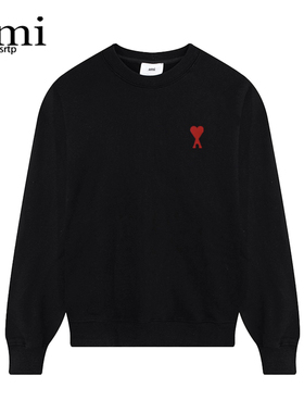 官方AMI SRTP儿童卫衣亲子装2026春秋季新款男女童装长袖宽松上衣