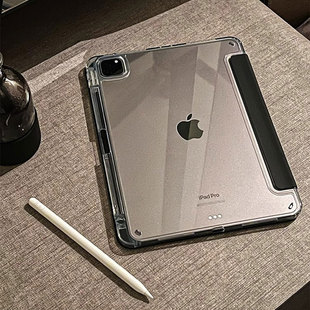 ipadair5保护套透明2022ipadpro11寸壳带笔槽10适用苹果mini6平板9防弯2021ari4第九代7pad8亚克力12.9五2019