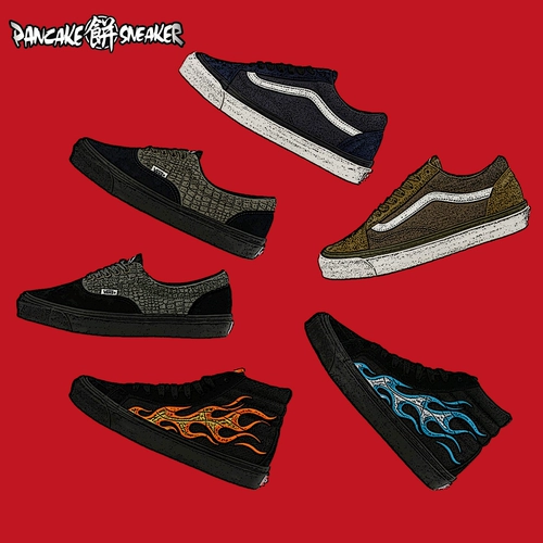 Vans, высокая низкая обувь, туфли, 2018, 18 года